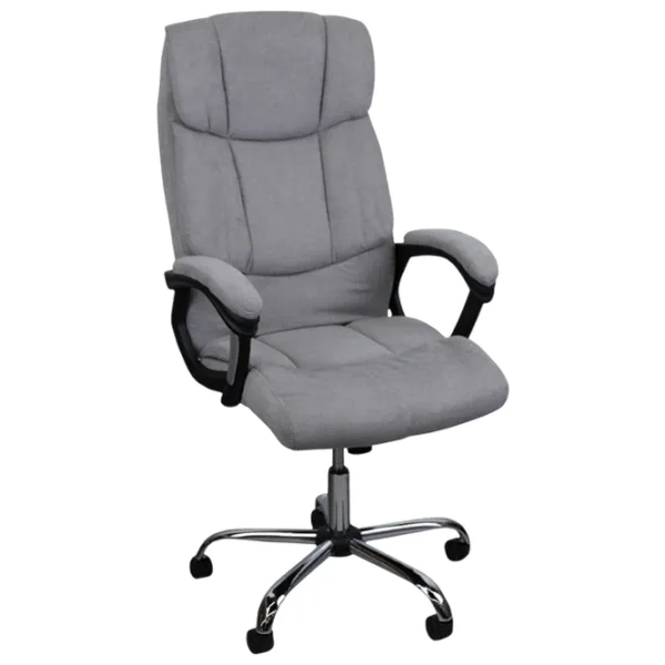 Fotoliu de birou DecoPrim BX-3008 Placaj / Light Gray Black photo 1