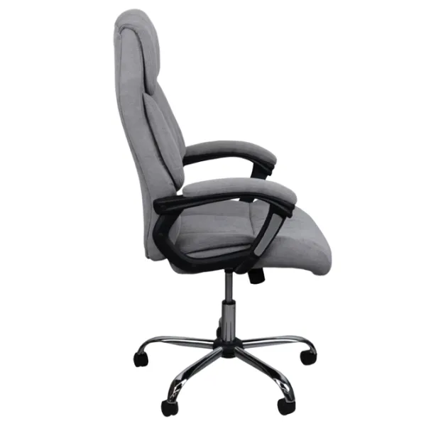 Fotoliu de birou DecoPrim BX-3008 Placaj / Light Gray Black photo 3