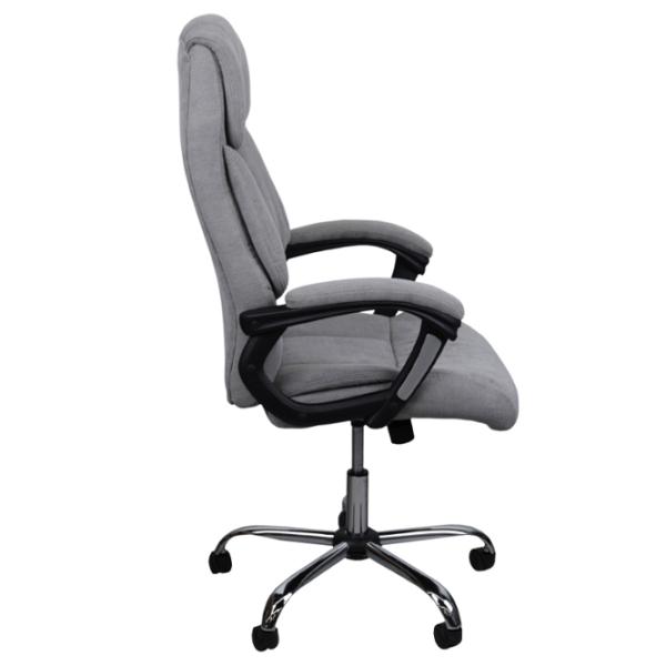 Fotoliu de birou DecoPrim BX-3008 Placaj / Light Gray Black photo 3