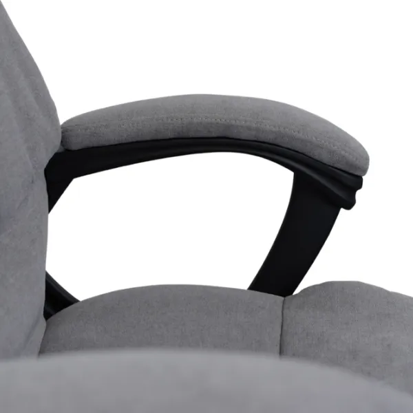 Fotoliu de birou DecoPrim BX-3008 Placaj / Light Gray Black photo 6