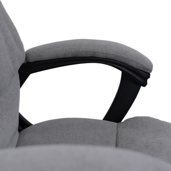 Fotoliu de birou DecoPrim BX-3008 Placaj / Light Gray Black photo 6