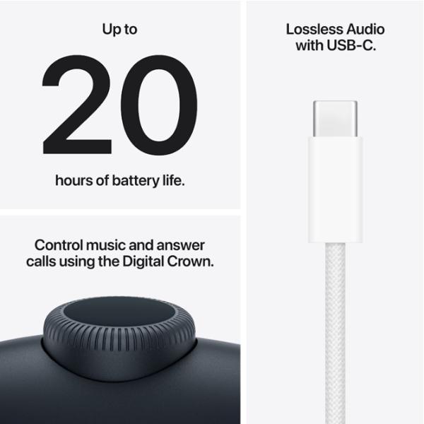 Наушники Apple AirPods Max 2 Midnight Беспроводные/ Персональный photo 5