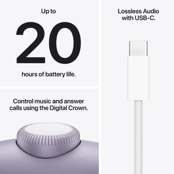 Наушники Apple AirPods Max 2 Пурпурный Беспроводные/ Персональный photo 5