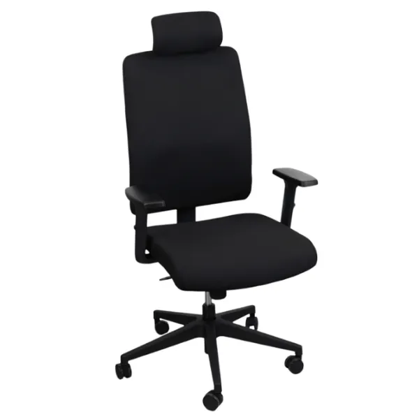 Офисное кресло DecoPrim Salvio M095A Фанера / Черный  photo 1