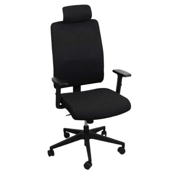 Офисное кресло DecoPrim Salvio M095A Фанера / Черный  photo 1