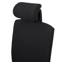 Fotoliu de birou DecoPrim Salvio M095A Placaj / Black photo 3