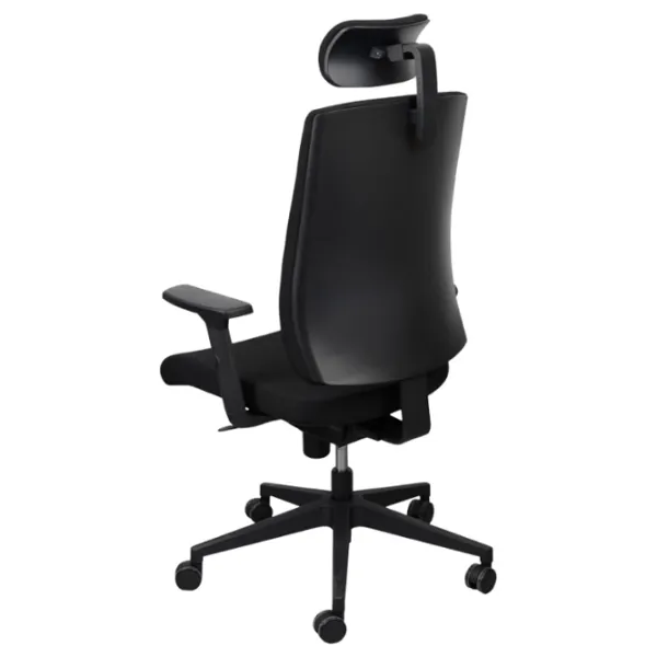 Офисное кресло DecoPrim Salvio M095A Фанера / Черный  photo 4