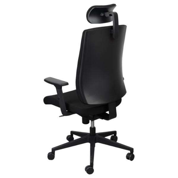 Офисное кресло DecoPrim Salvio M095A Фанера / Черный  photo 4