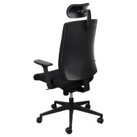 Fotoliu de birou DecoPrim Salvio M095A Placaj / Black photo 4