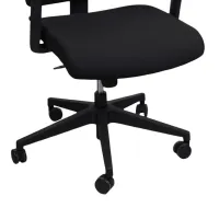 Fotoliu de birou DecoPrim Salvio M095A Placaj / Black photo 5