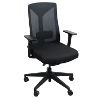 Fotoliu de birou DecoPrim Foden CF (8001B) Placaj / Black 