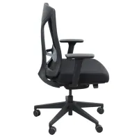 Fotoliu de birou DecoPrim Foden CF (8001B) Placaj / Black photo 2