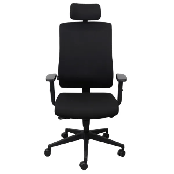 Fotoliu de birou DecoPrim Linea M068A Placaj / Black  photo 2