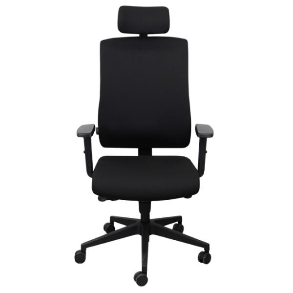 Fotoliu de birou DecoPrim Linea M068A Placaj / Black  photo 2