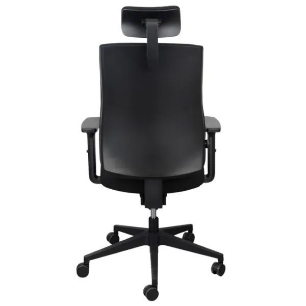 Fotoliu de birou DecoPrim Linea M068A Placaj / Black  photo 3