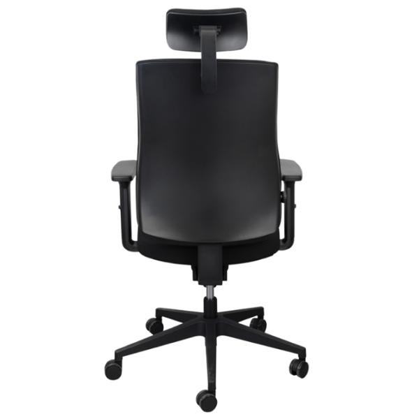 Fotoliu de birou DecoPrim Linea M068A Placaj / Black  photo 3