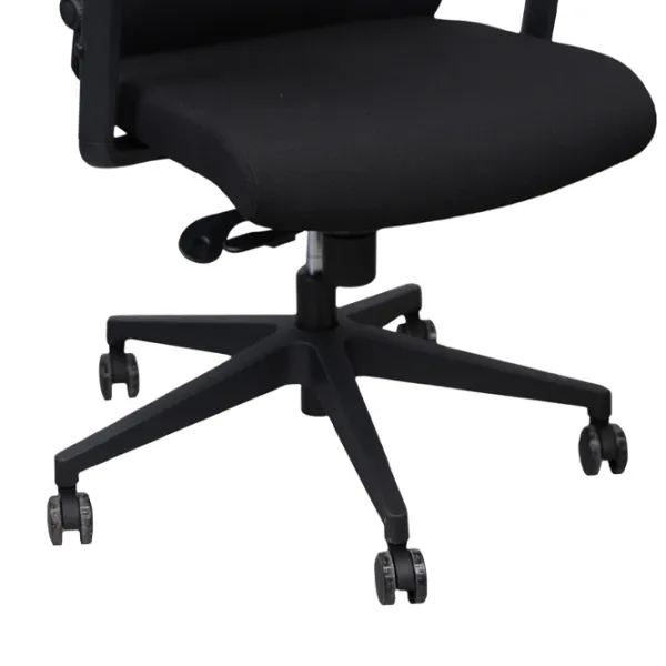 Fotoliu de birou DecoPrim Linea M068A Placaj / Black  photo 5