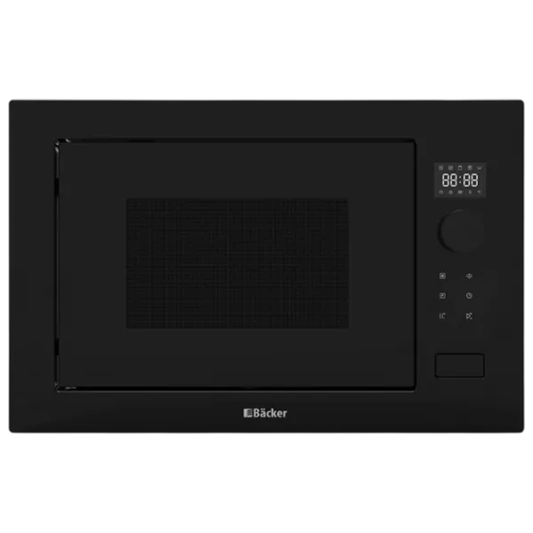 Cuptor cu microunde Backer RIKI 925 SN MATT BL Încorporabil / 900 W / Black photo 1