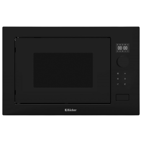 Cuptor cu microunde Backer RIKI 925 SN MATT BL Încorporabil / 900 W / Black photo 1