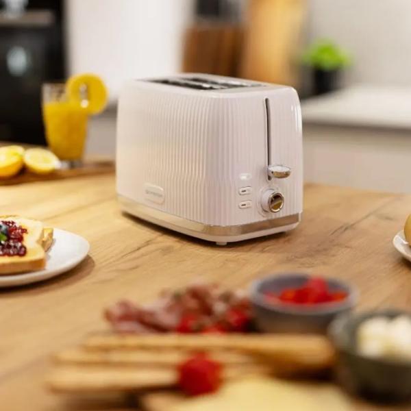 Toster Gorenje T850DPW Mecanic / 850 W / White photo 9