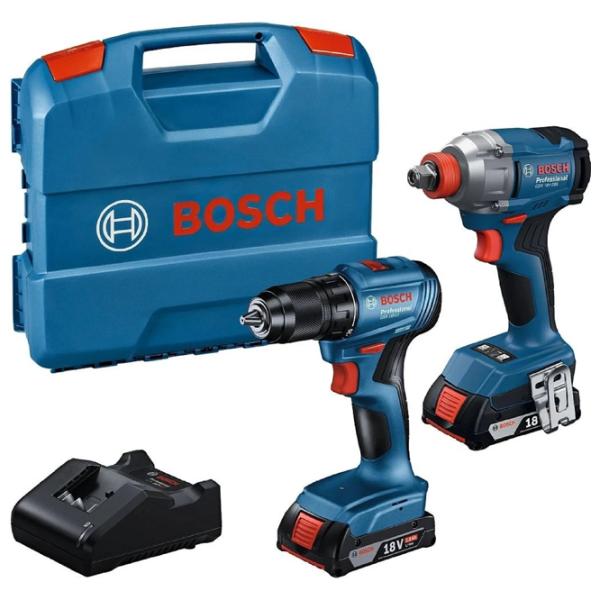 Набoр инструментов Bosch GDX 18V-285 18 V / 2 photo 1