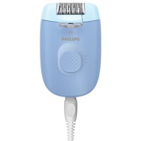 Epilator Philips BRE247/00 Uscată / Light blue Blue photo 2