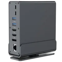 Адаптер Gembird A-CF-COMBO15-01 USB Type-C / Серый