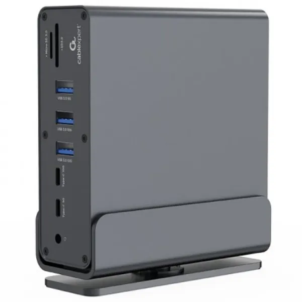 Адаптер Gembird A-CF-COMBO15-01 USB Type-C / Серый photo 2