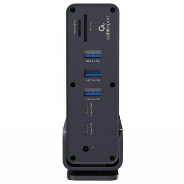 Адаптер Gembird A-CF-COMBO15-01 USB Type-C / Серый photo 4