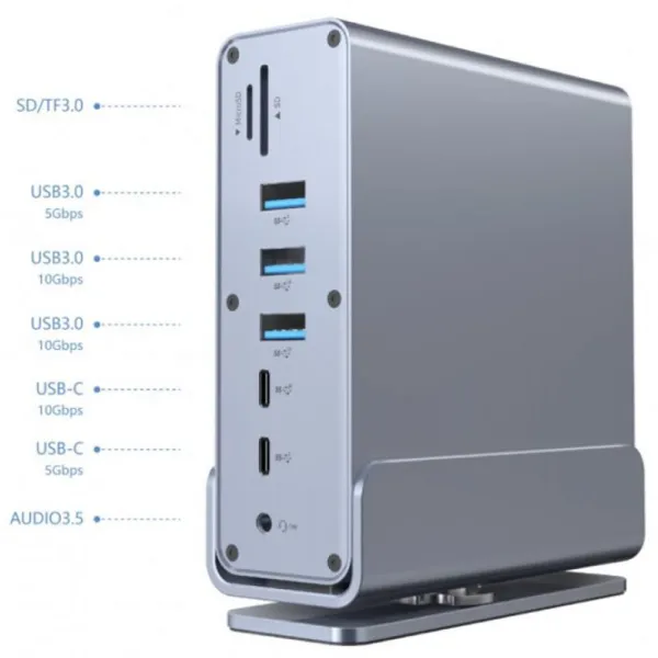Адаптер Gembird A-CF-COMBO15-01 USB Type-C / Серый photo 6