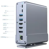 Адаптер Gembird A-CF-COMBO15-01 USB Type-C / Серый photo 7