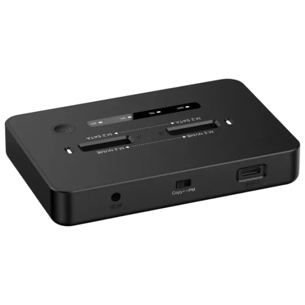 Док-станция Gembird SATA & NVME USB Type-C / Черный photo 1