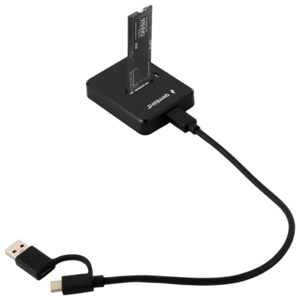 Док-станция Gembird DD-U3M2 USB Type-C / Черный photo 1