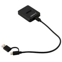 Dock-stație Gembird DD-U3M2 USB Type-C / Black photo 2