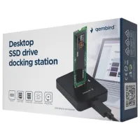 Dock-stație Gembird DD-U3M2 USB Type-C / Black photo 3