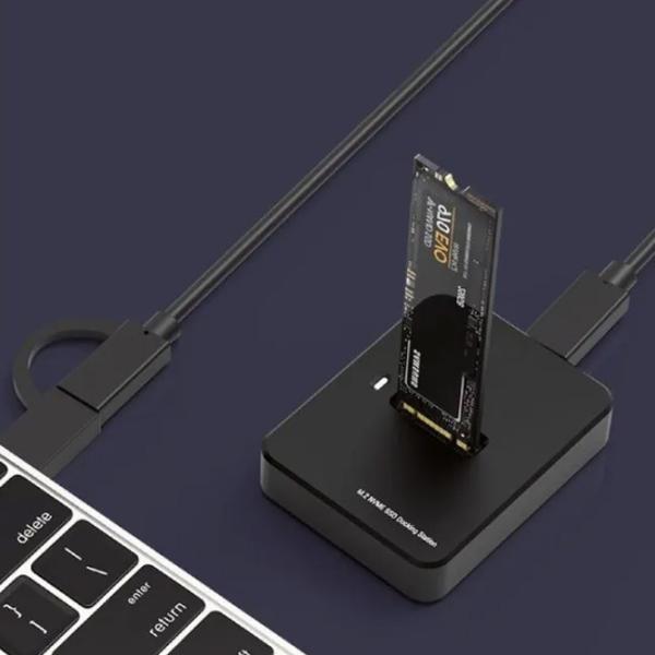 Док-станция Gembird DD-U3M2 USB Type-C / Черный photo 5