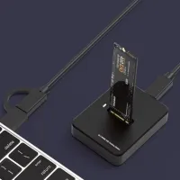 Dock-stație Gembird DD-U3M2 USB Type-C / Black photo 5