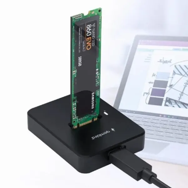 Док-станция Gembird DD-U3M2 USB Type-C / Черный photo 7