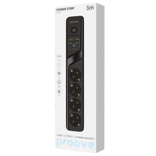 Prelungitor Proove P-04 3 m Black photo 6