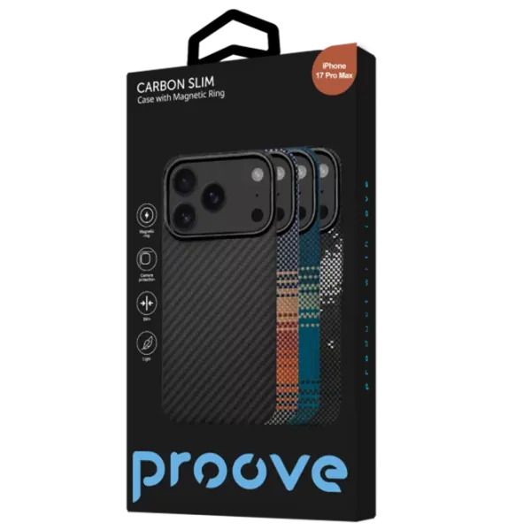 Husă pentru smartphone Apple iPhone 17 Pro Max Proove / MagSafe Back / TPU / Glowrise photo 2