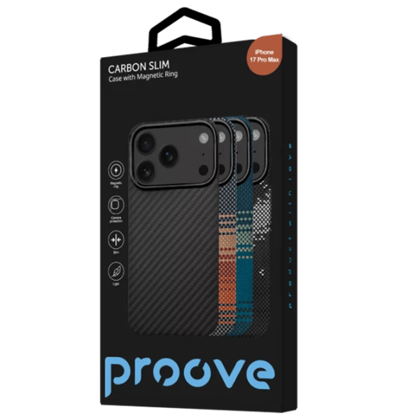Husă pentru smartphone Apple iPhone 17 Pro Max Proove / MagSafe Back / TPU / Glowrise photo 2