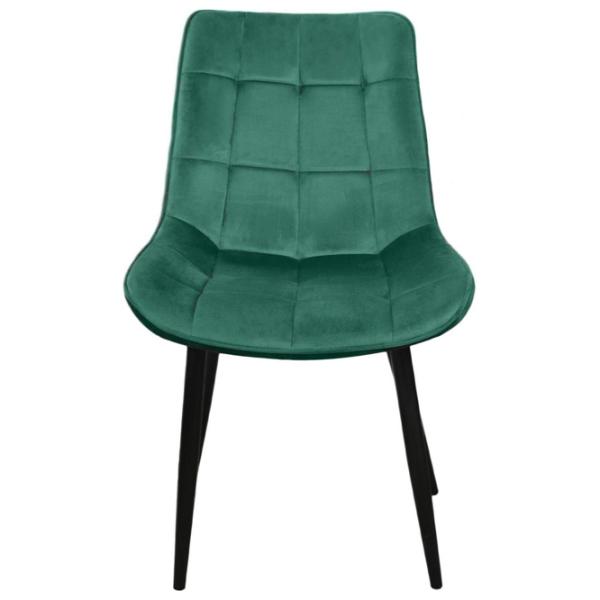 Scaun de bucătărie Viconi Milano Catifea/ Green Black photo 2