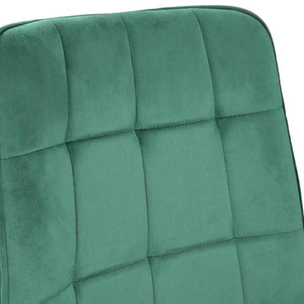 Scaun de bucătărie Viconi Milano Catifea/ Green Black photo 7