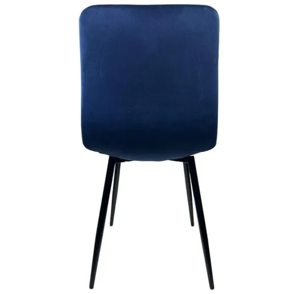 Scaun de bucătărie Viconi Pixel Catifea/ Dark Blue Black photo 4