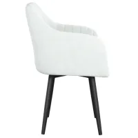 Scaun de bucătărie Viconi Linea Catifea/ White Black photo 3