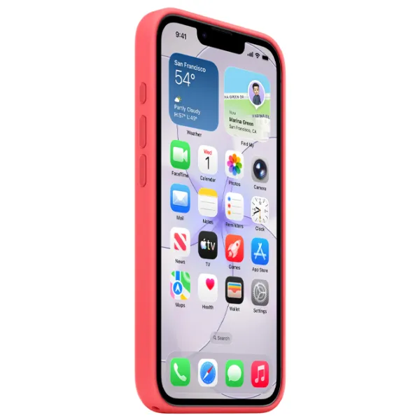 Чехол для смартфона Apple iPhone 17e Apple / Back / ТПУ / Яркая гуава photo 3