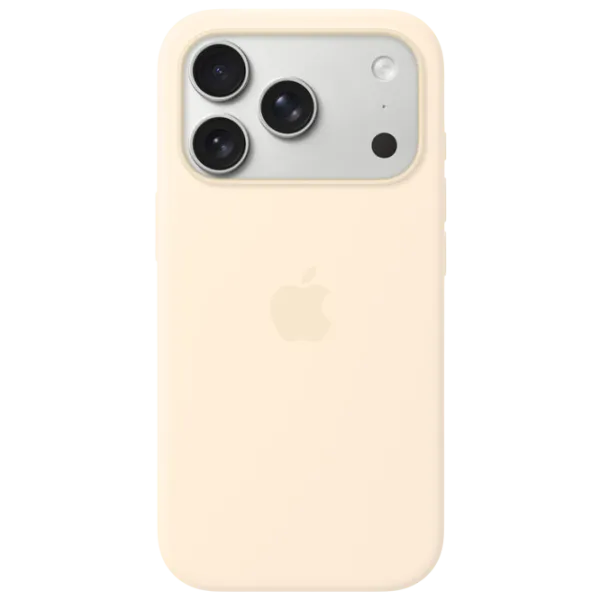 Чехол для смартфона Apple iPhone 17 Pro Apple / Back / ТПУ / Ваниль photo 1