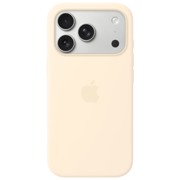 Чехол для смартфона Apple iPhone 17 Pro Apple / Back / ТПУ / Ваниль photo 1