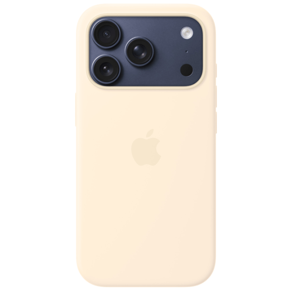 Чехол для смартфона Apple iPhone 17 Pro Apple / Back / ТПУ / Ваниль photo 2