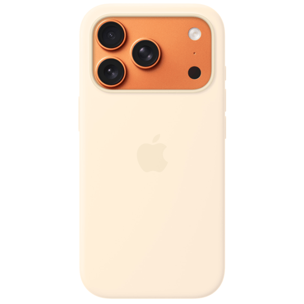Чехол для смартфона Apple iPhone 17 Pro Apple / Back / ТПУ / Ваниль photo 3